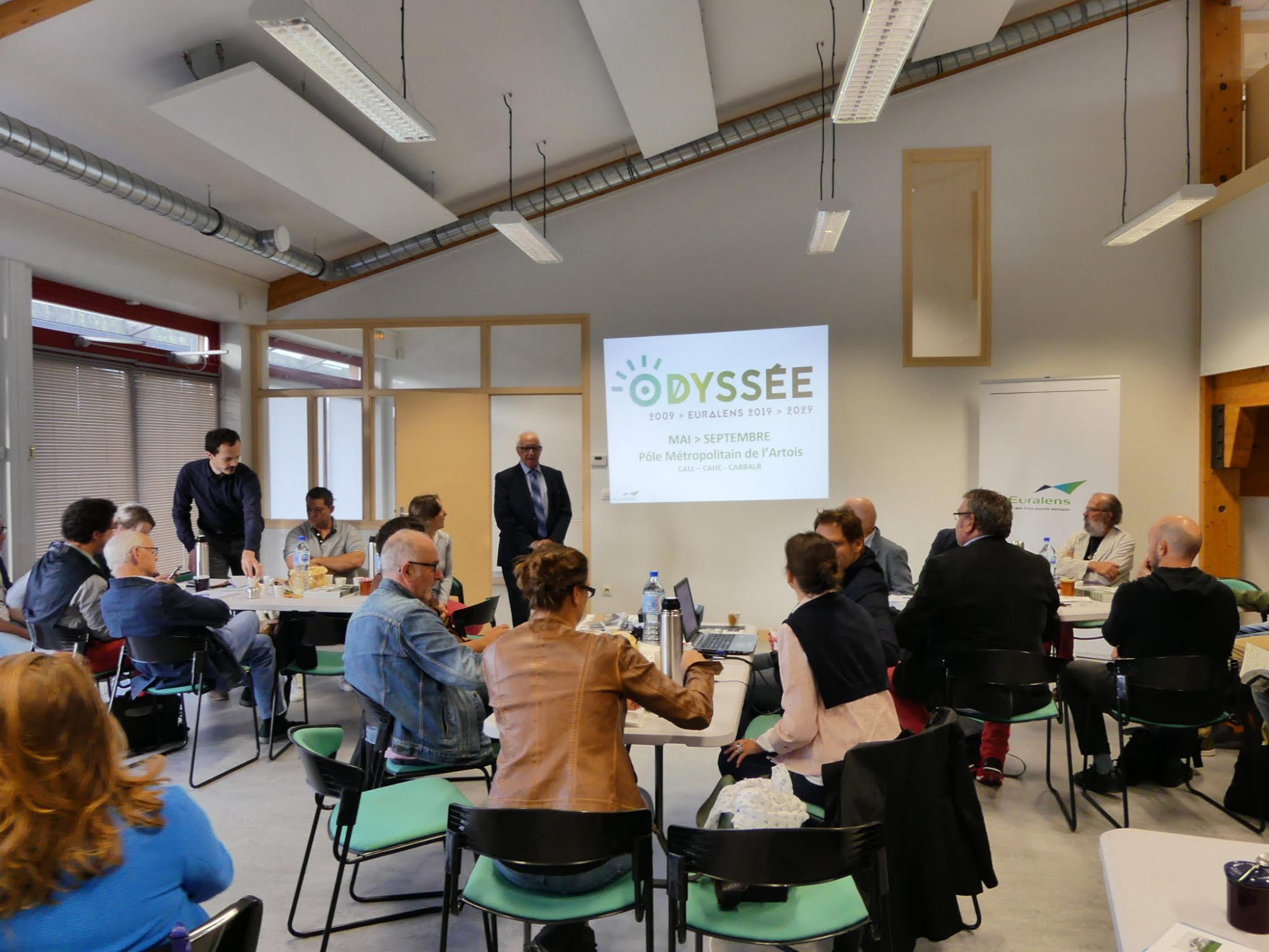 EURALENS EN VISITE AU SEIN DE REGAIN Parc des industries ArtoisFlandres