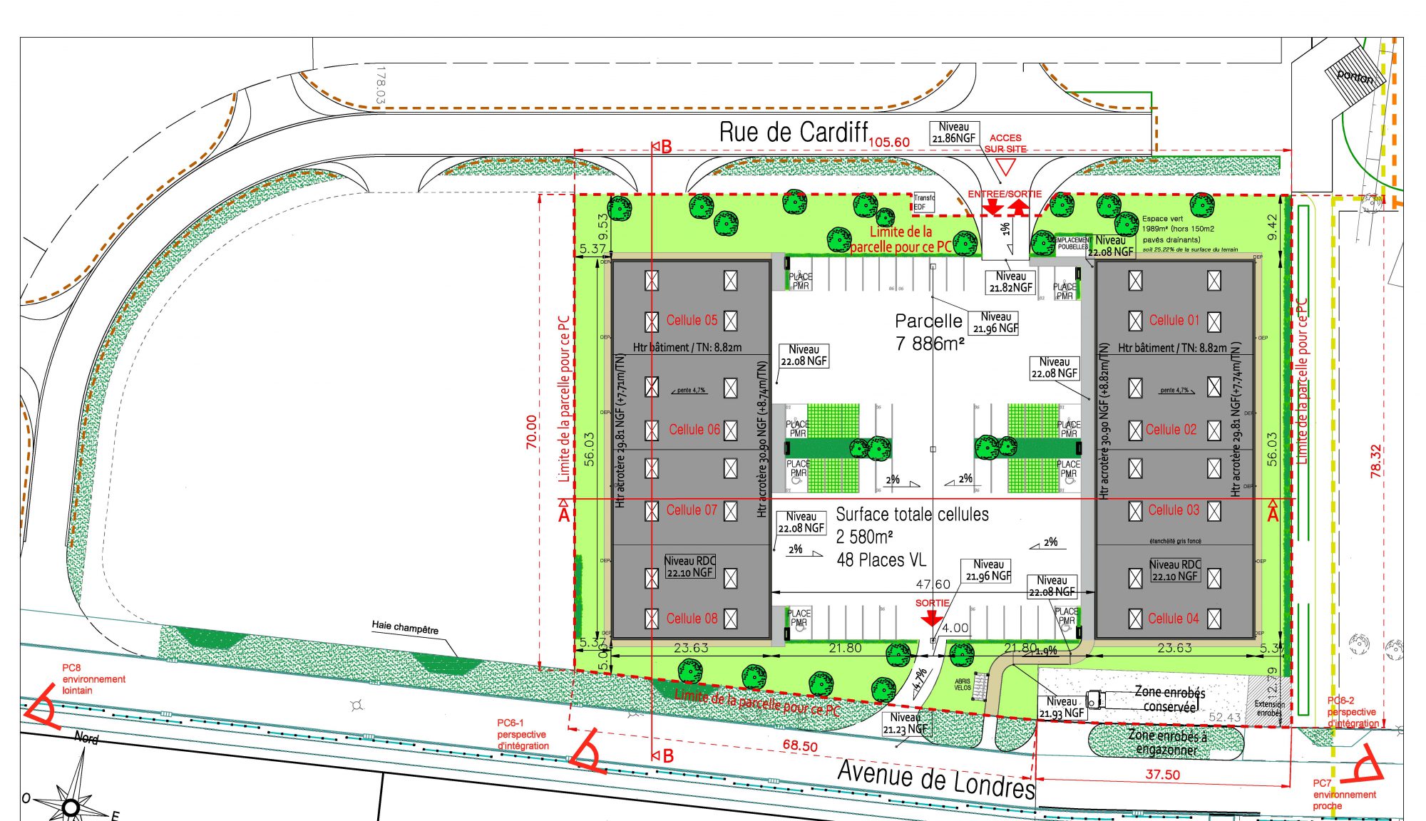 plan de masse beci